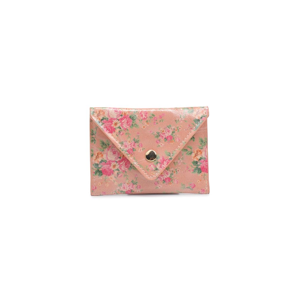 Product Image of Urban Expressions Lea Floral Wallet 840611181930 View 5 | Pink