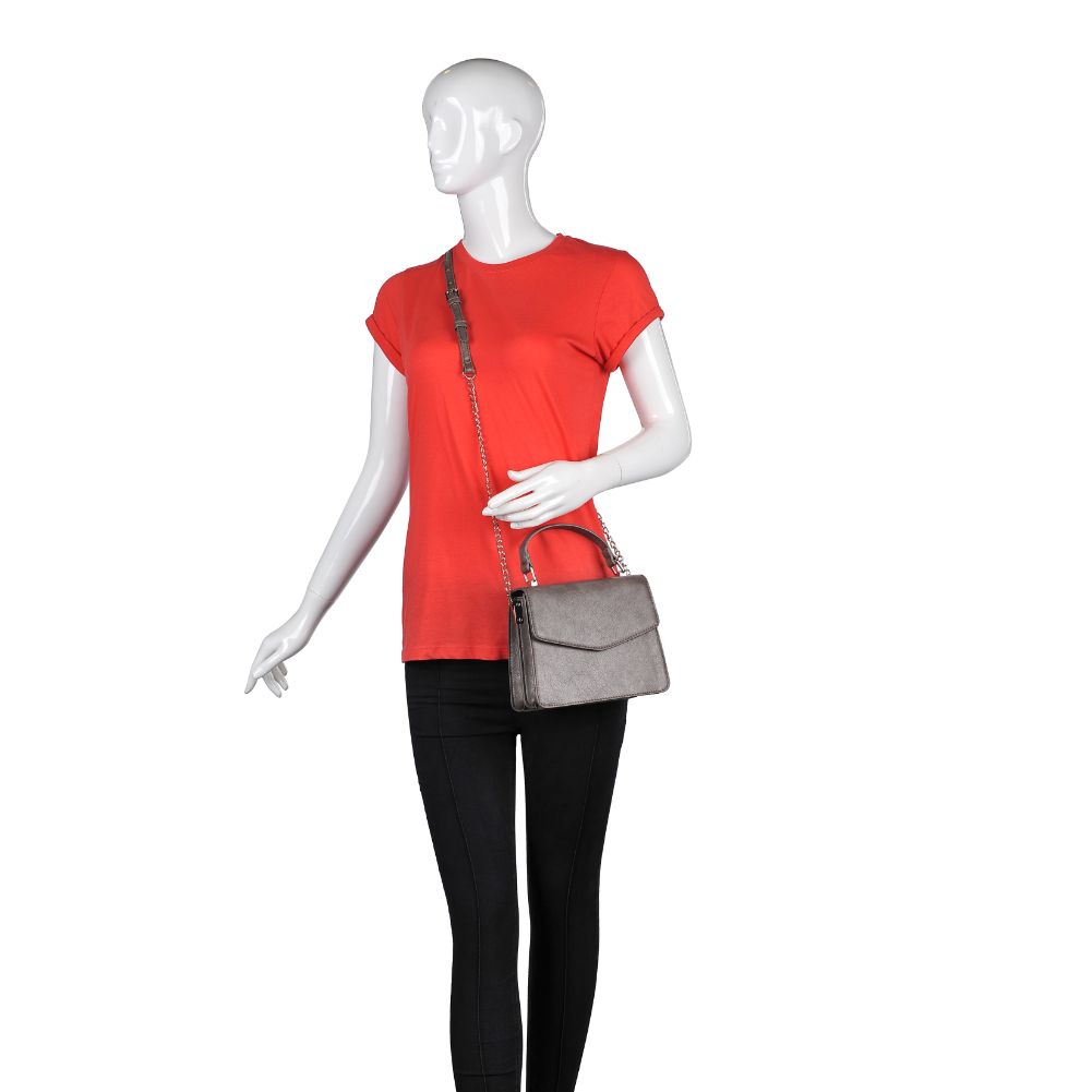 Product Image of Urban Expressions Kayla Crossbody NA-840611166258 View 5 | Grey