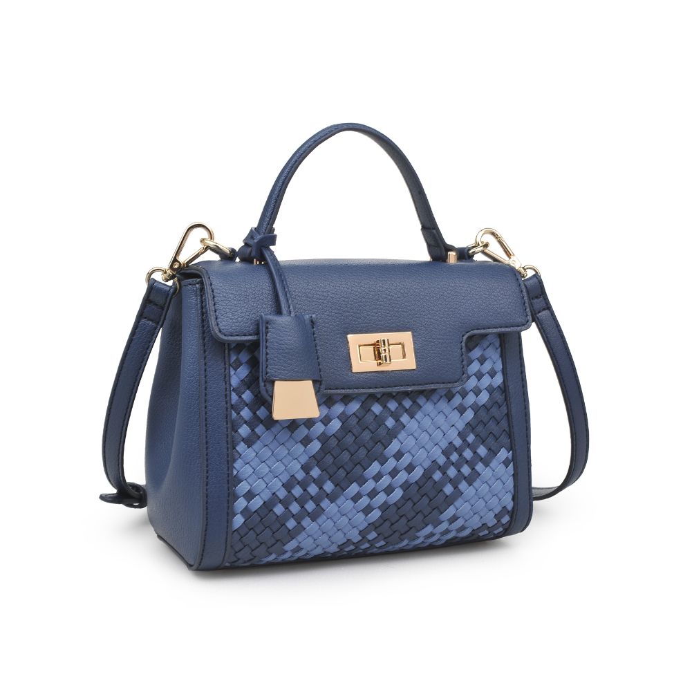 Woman wearing Navy Blue Urban Expressions Marcia Crossbody 840611170385 View 6 | Navy Blue
