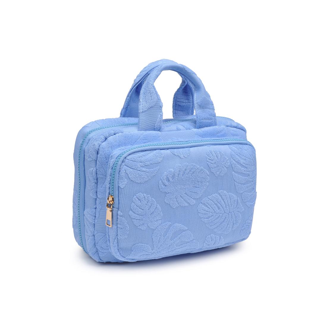 Urban Essentials Tropical Dreams Travel Organizer 840611195227 View 6 | Light Blue