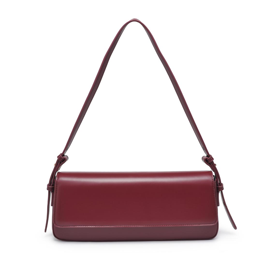 Product Image of Urban Expressions Sorella Shoulder Bag 840611199348 View 1 | Burgundy