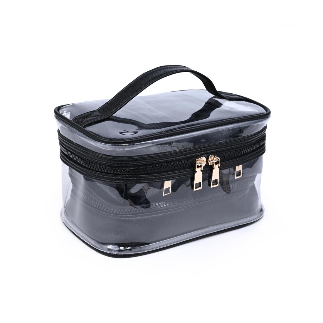 Urban Essentials Croc Chic - 4 Piece Train Case Set 840504215698 View 6 | Black