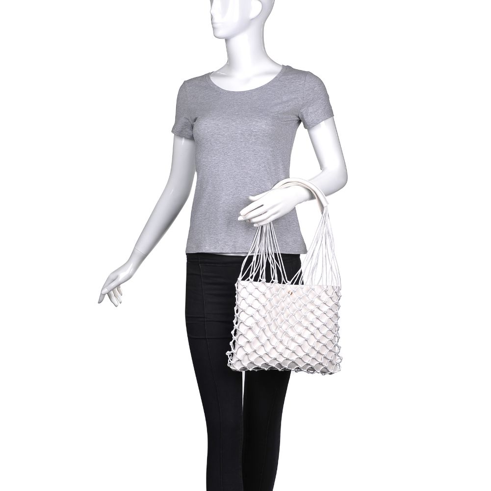 Product Image of Urban Expressions Ischia Tote 840611169181 View 5 | White