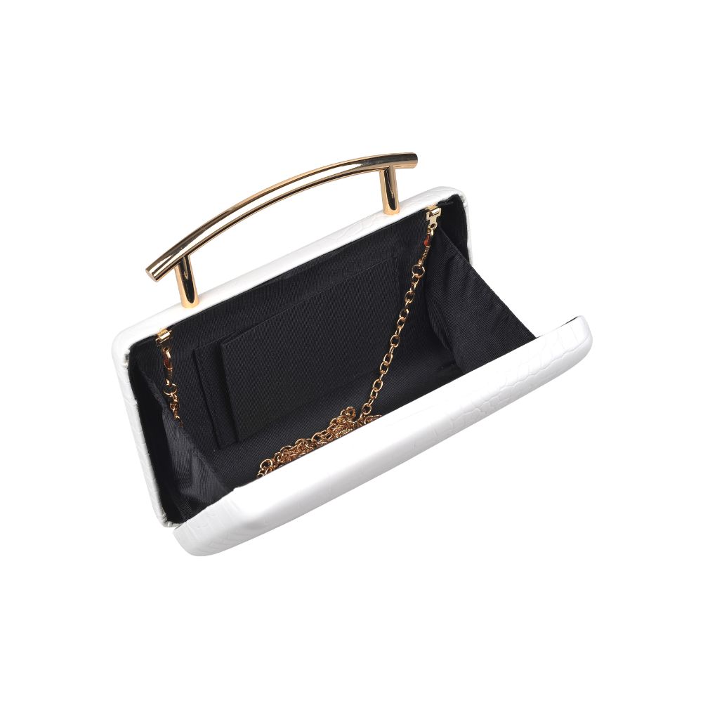 Product Image of Urban Expressions Claudette Evening Bag 840611171771 View 8 | Ivory