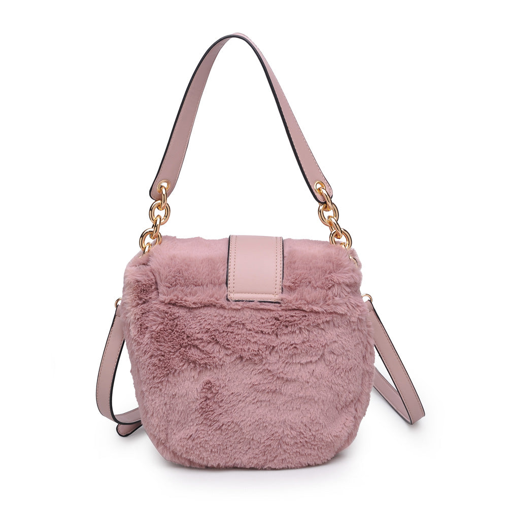 Woman wearing Blush Urban Expressions Sully Crossbody NA-840611154309 View 7 | Blush