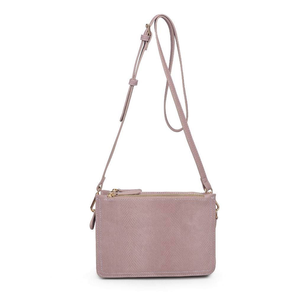 Product Image of Urban Expressions Rayna Snake Crossbody NA-840611164025 View 1 | Mauve