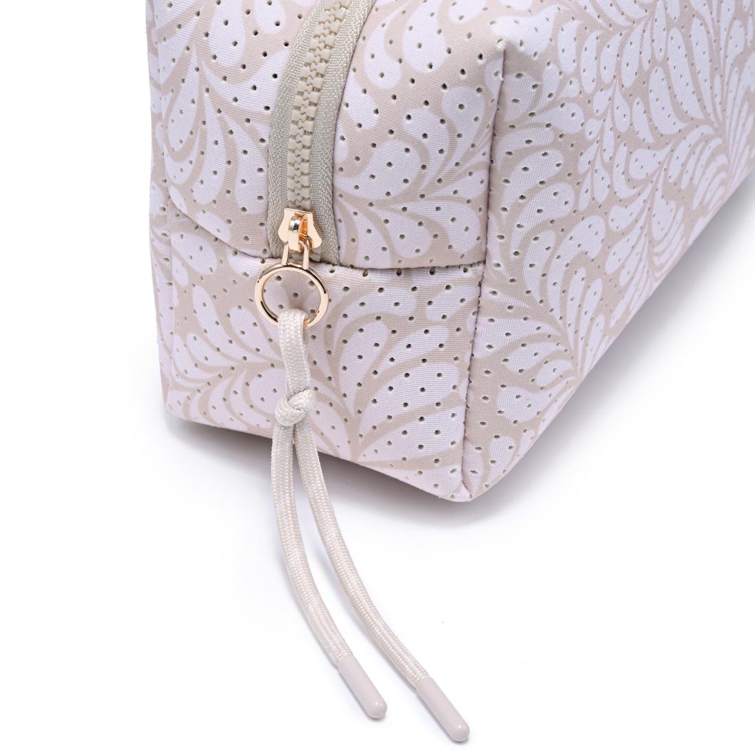 Urban Essentials Airy Edit Cosmetic & Travel Organizer Pouch 840504207716 View 8 | Natural