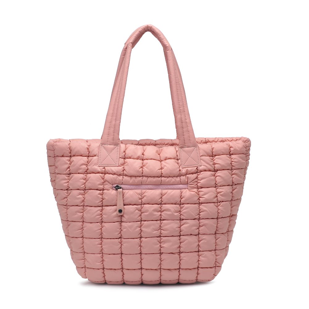Urban Expressions Breakaway - Puffer Tote 840611119872 View 7 | Pastel Pink