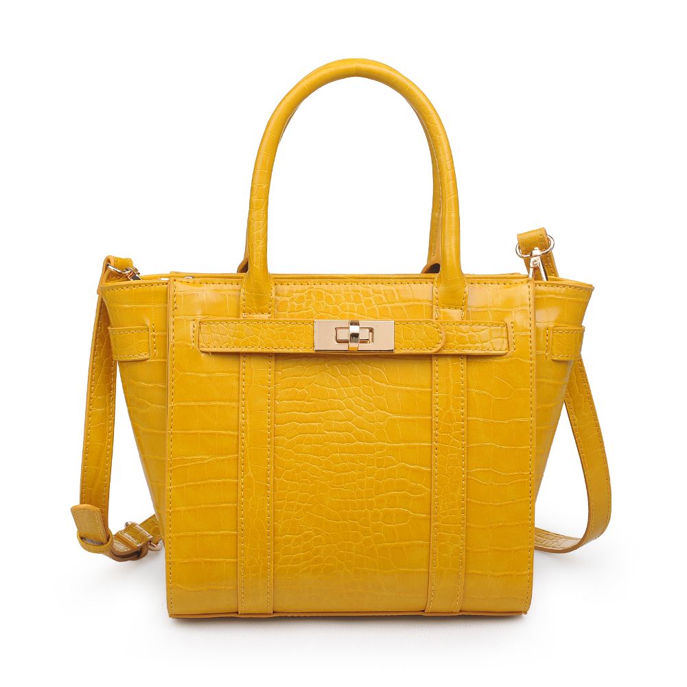 Product Image of Urban Expressions Jayden Satchel 840611172952 View 5 | Sunflower