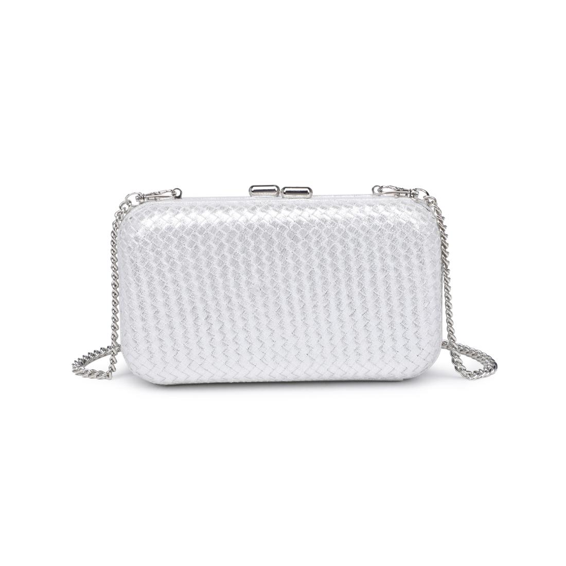 Urban Expressions Anna Evening Bag 840611199768 View 7 | Silver