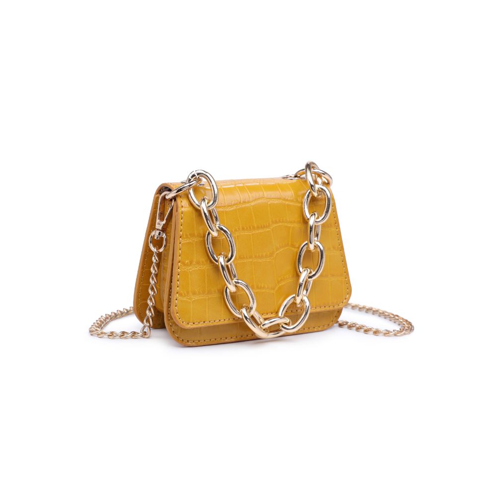 Product Image of Urban Expressions Alesha Mini Bag 818209011143 View 6 | Mustard