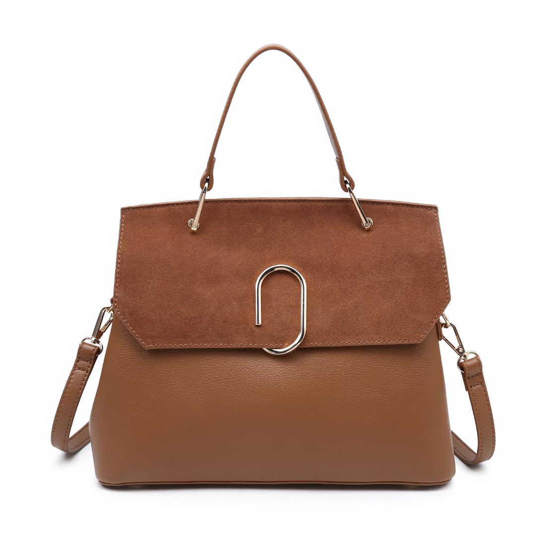 Urban Expressions Nico Satchel 840504213823 View 1 | Cognac