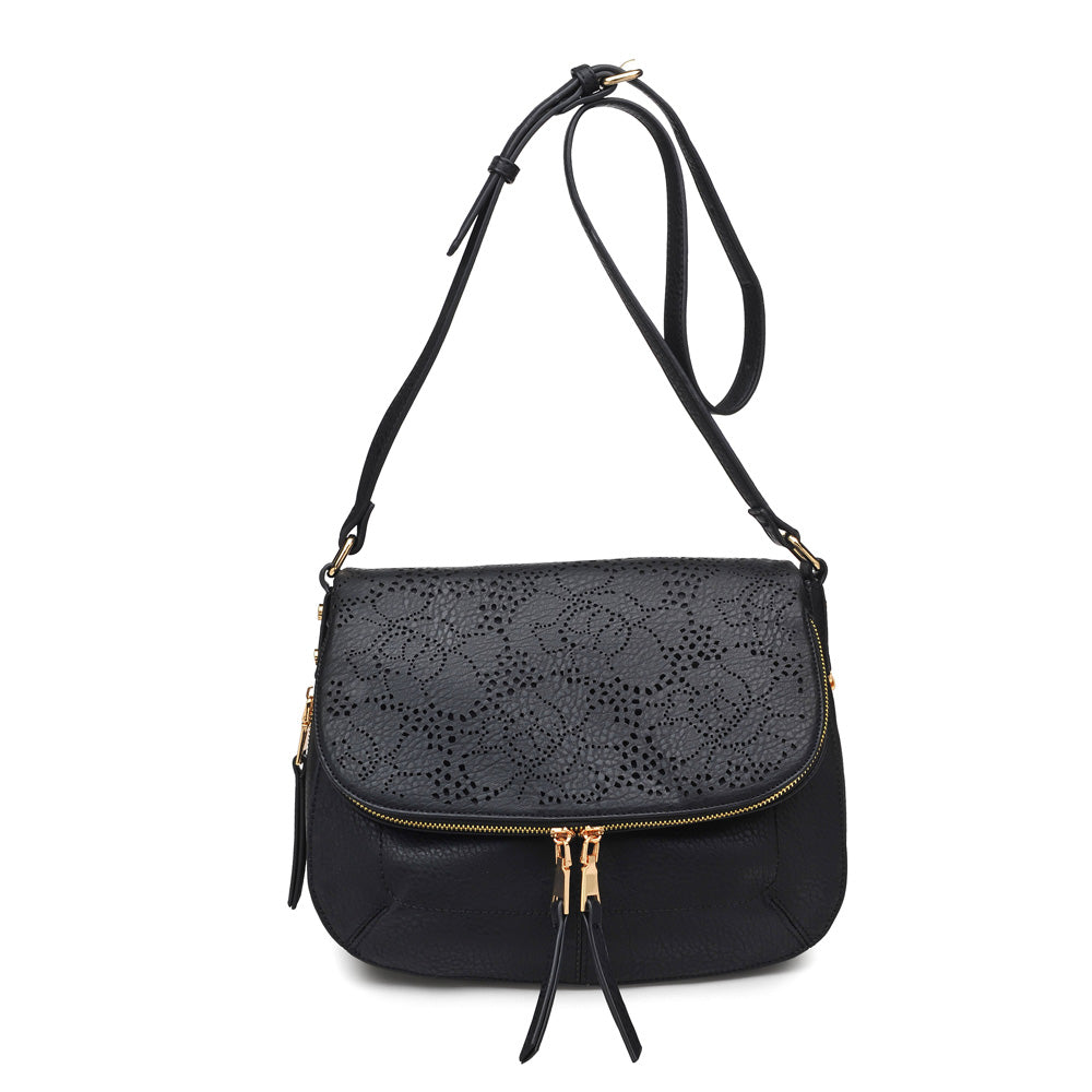 Woman wearing Black Urban Expressions Sunday Messenger 840611148124 View 5 | Black