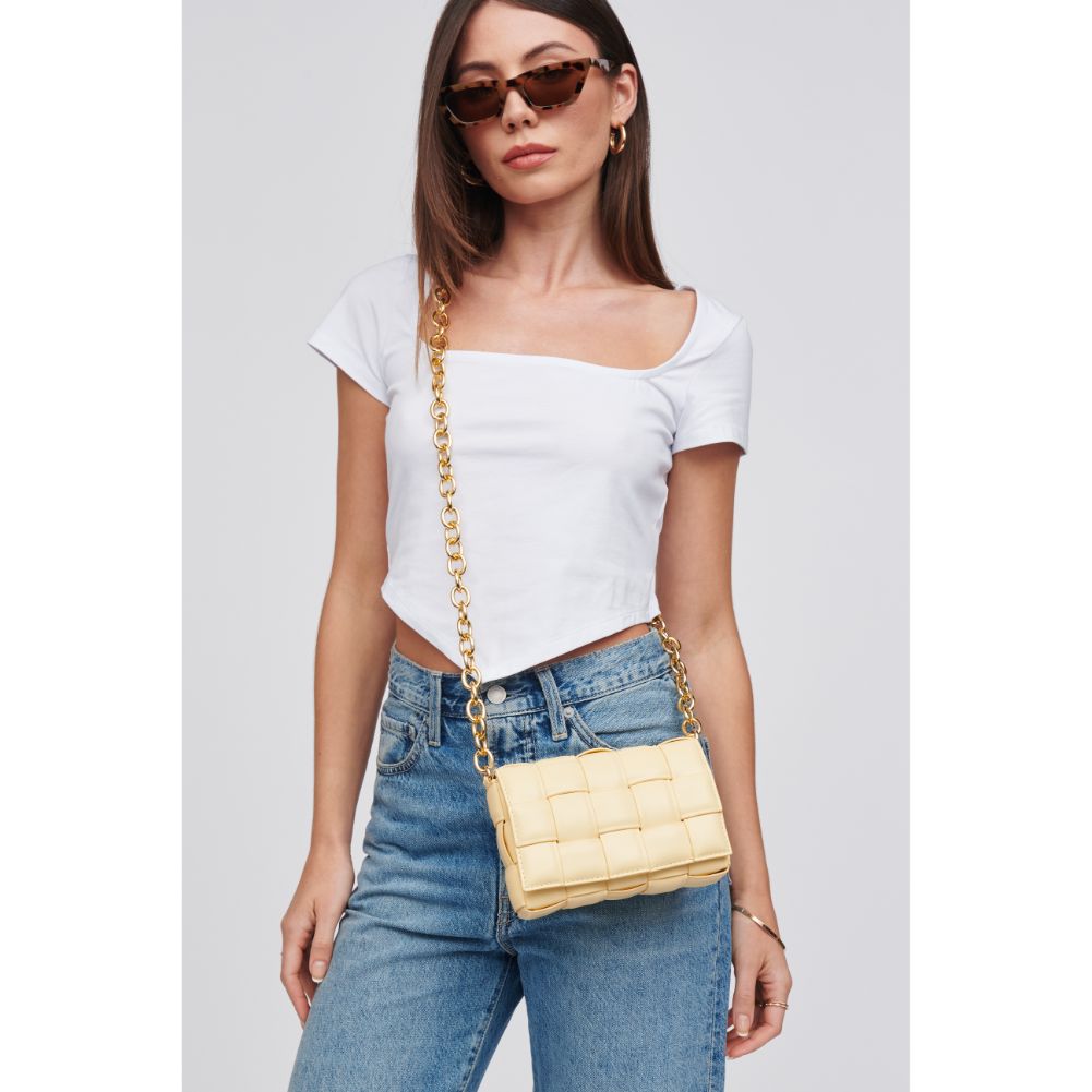 Woman wearing Buttercup Urban Expressions Holden Crossbody 818209018333 View 2 | Buttercup