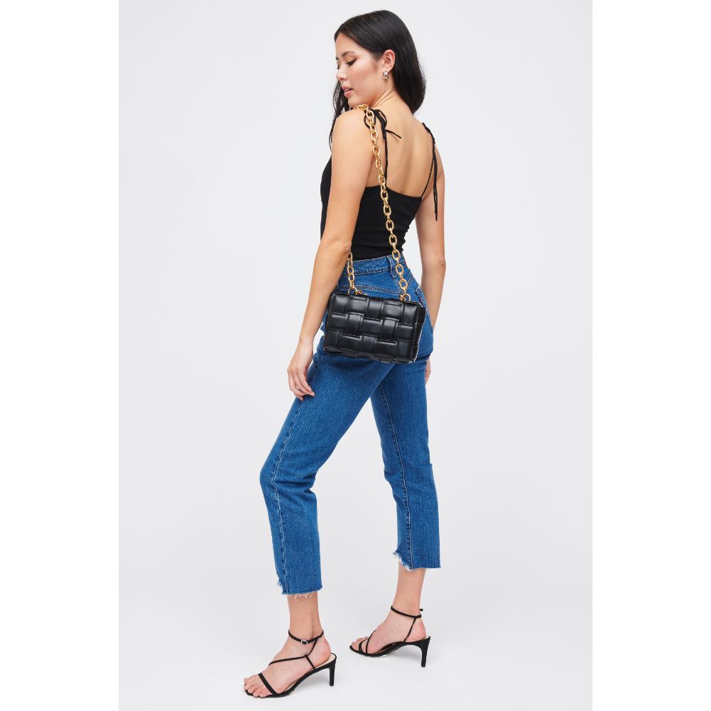 Woman wearing Black Urban Expressions Ines Crossbody 840611185440 View 3 | Black