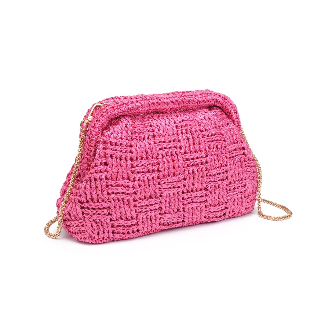 Product Image of Urban Expressions Annie Clutch 840611146281 View 6 | Fuchsia