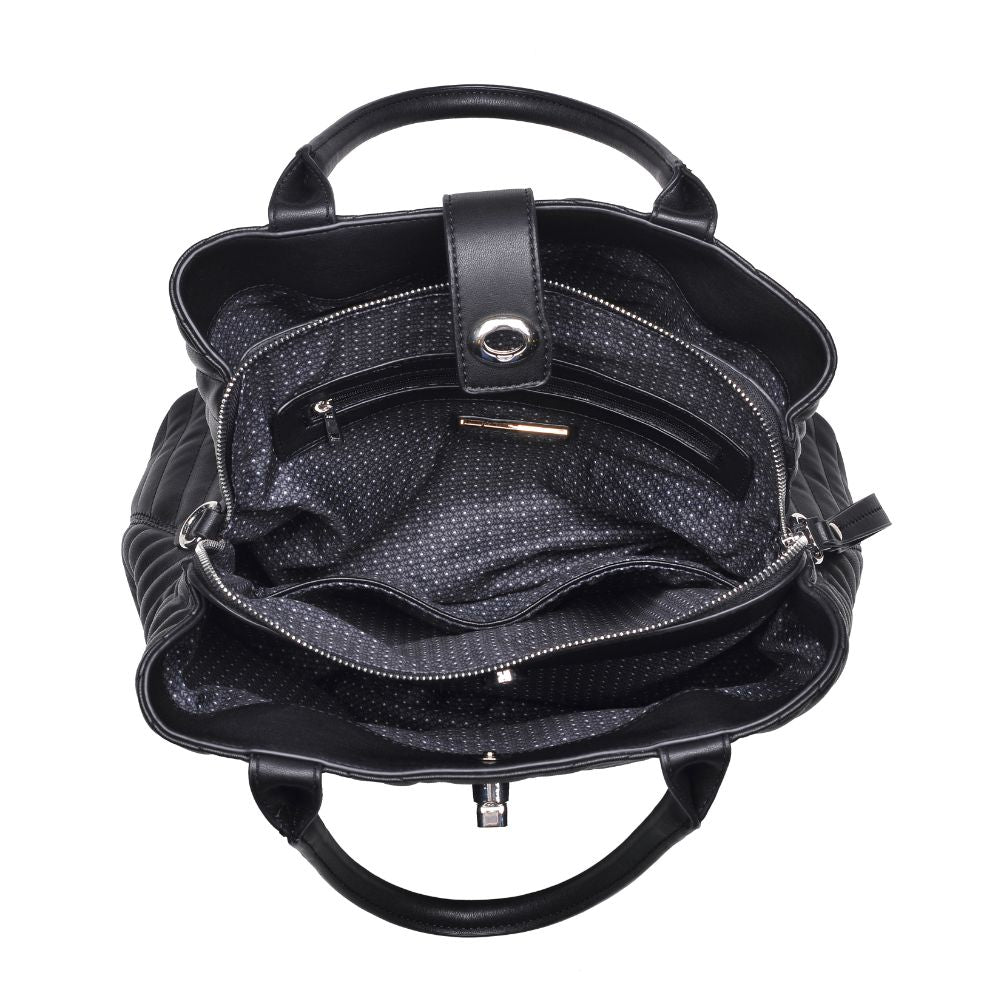 Product Image of Urban Expressions Gazer Satchel NA-840611145628 View 4 | Black
