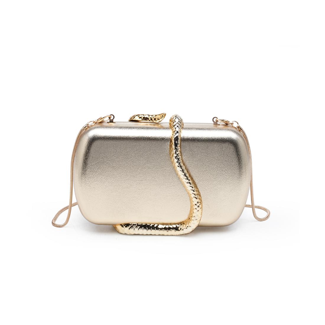 Urban Expressions Repuation Evening Bag 840504213038 View 3 | Gold