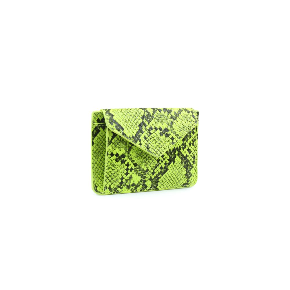 Product Image of Urban Expressions Everlee Card Holder 840611163783 View 2 | Neon Green