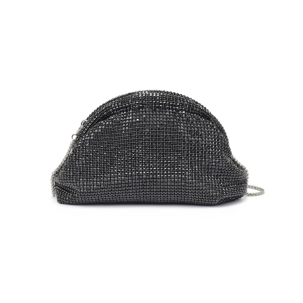 Woman wearing Black Urban Expressions Mariah Evening Bag 840611129970 View 7 | Black