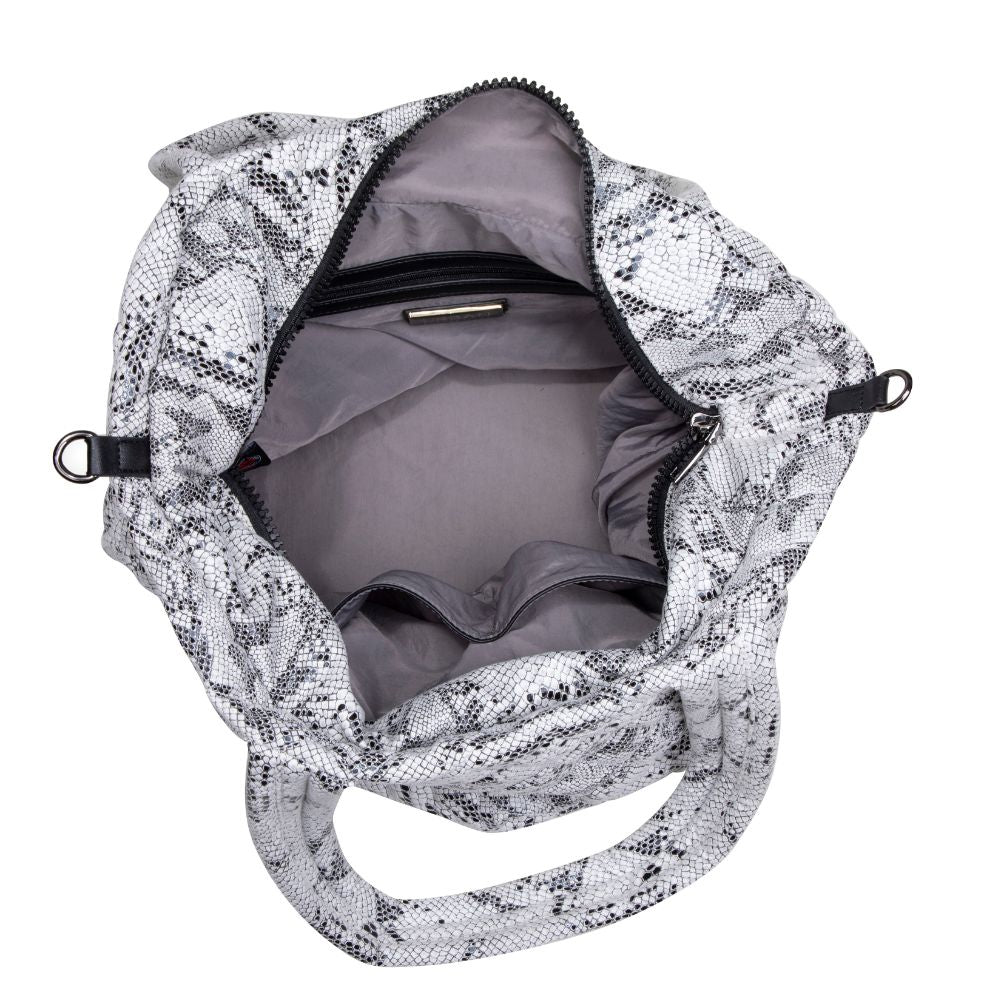 Product Image of Urban Expressions Shanice Tote 840611175717 View 4 | White Black