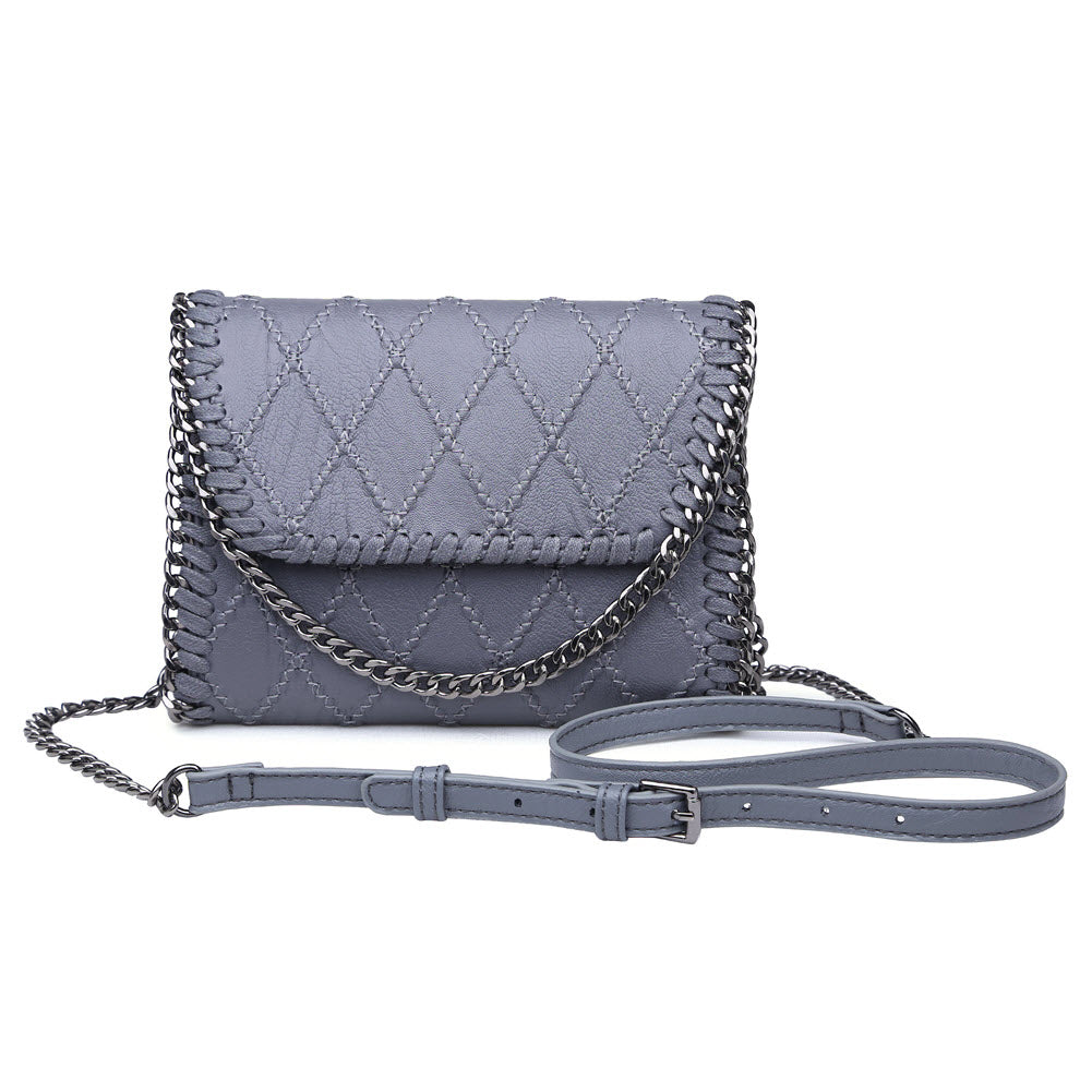 Product Image of Urban Expressions Misty Crossbody 840611132390 View 1 | Grey