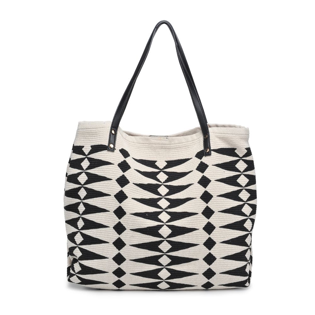 Product Image of Urban Expressions Suza Tote 818209017923 View 5 | Black White