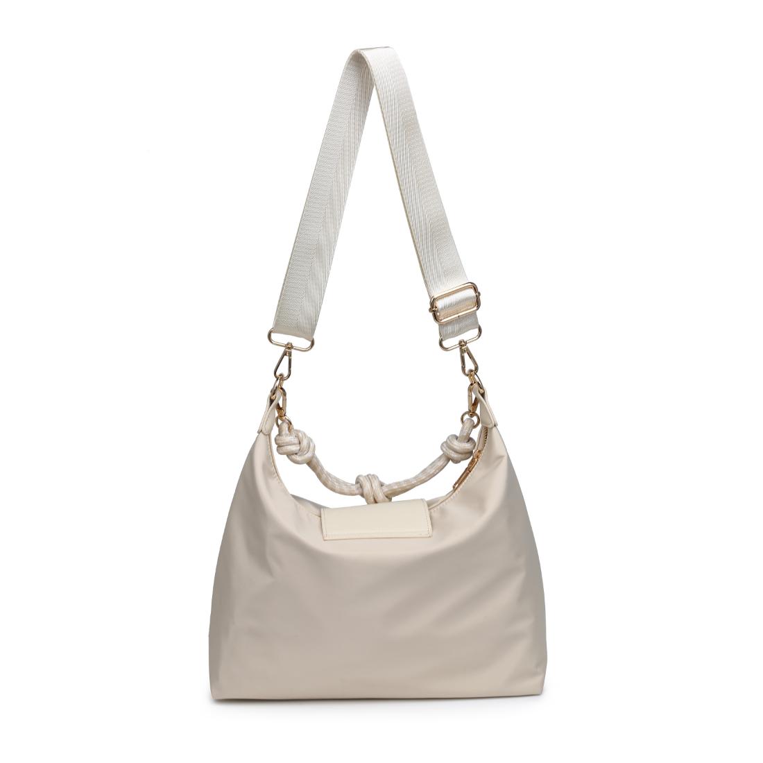 Woman wearing Cream Urban Expressions Nova Hobo 840504206108 View 7 | Cream
