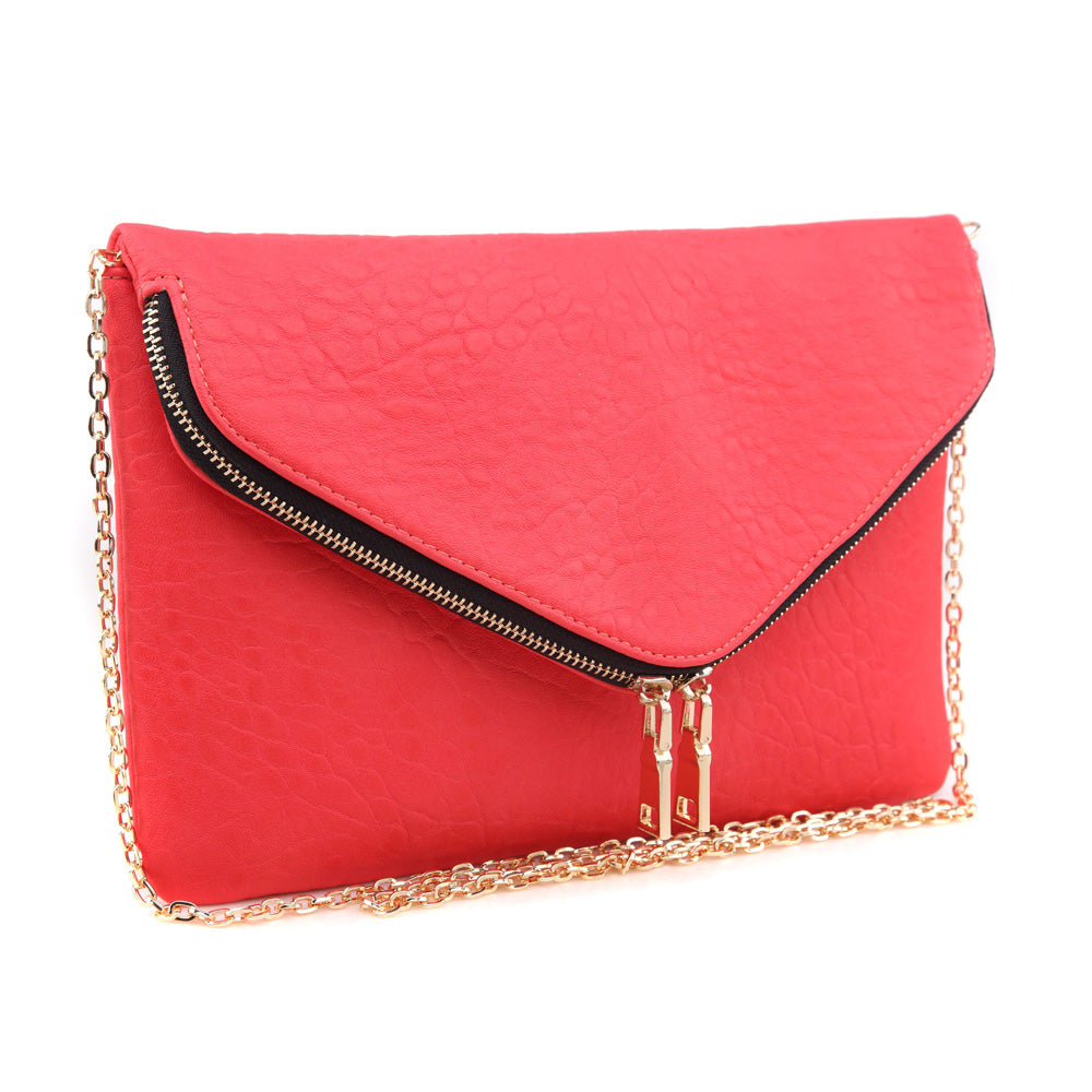 Product Image of Urban Expressions Lizzie Clutch 700355468653 View 1 | Coral