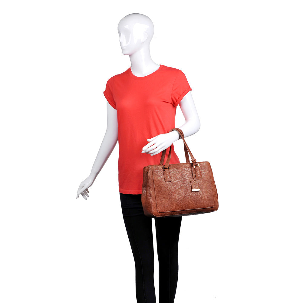 Product Image of Urban Expressions Banyan Satchel NA-840611153517 View 5 | Tan