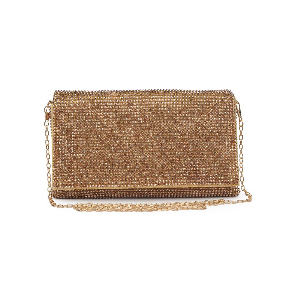 Product Image of Urban Expressions Foxy Clutch NA-840611166517 View 1 | Gold