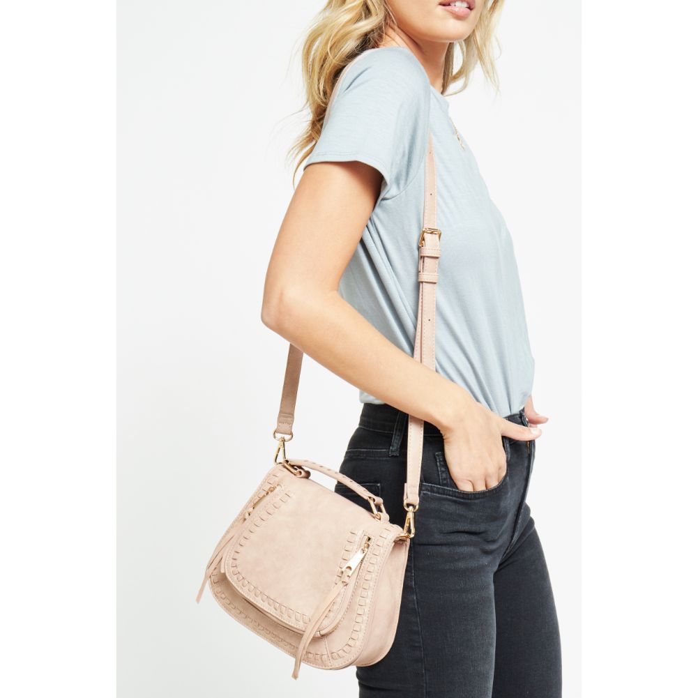 Woman wearing Natural Urban Expressions Khloe Mini Crossbody NA-840611144980 View 1 | Natural