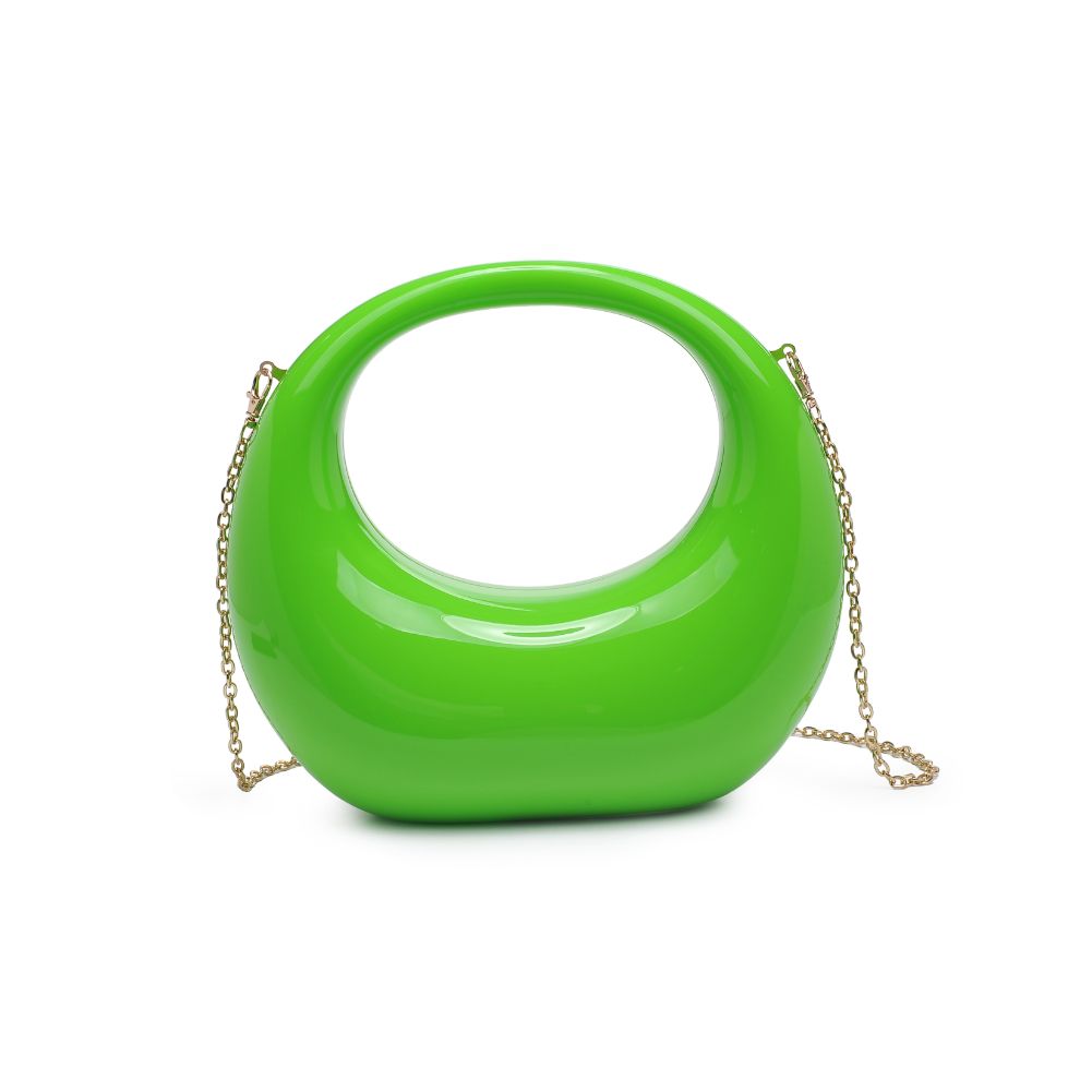 Woman wearing Lime Urban Expressions Trave Evening Bag 840611115997 View 5 | Lime