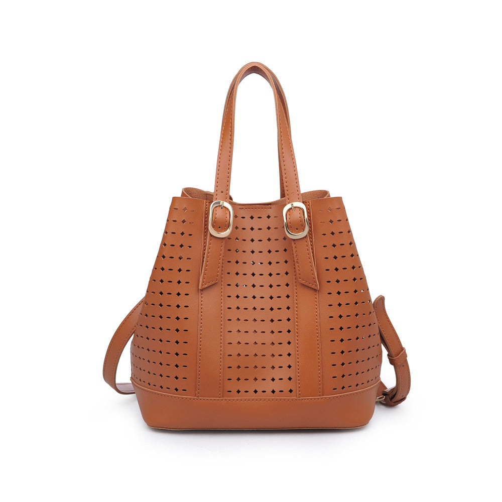 Woman wearing Tan Urban Expressions Magnolia Tote NA-840611158833 View 5 | Tan