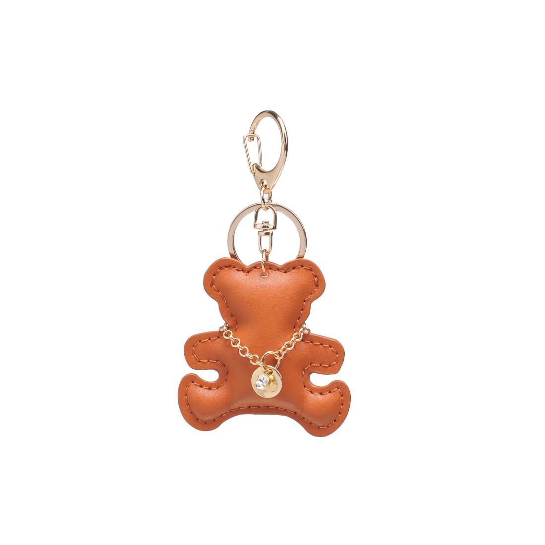 Product Image of Urban Expressions Bear Keychain Charm 840611150752 View 5 | Tan
