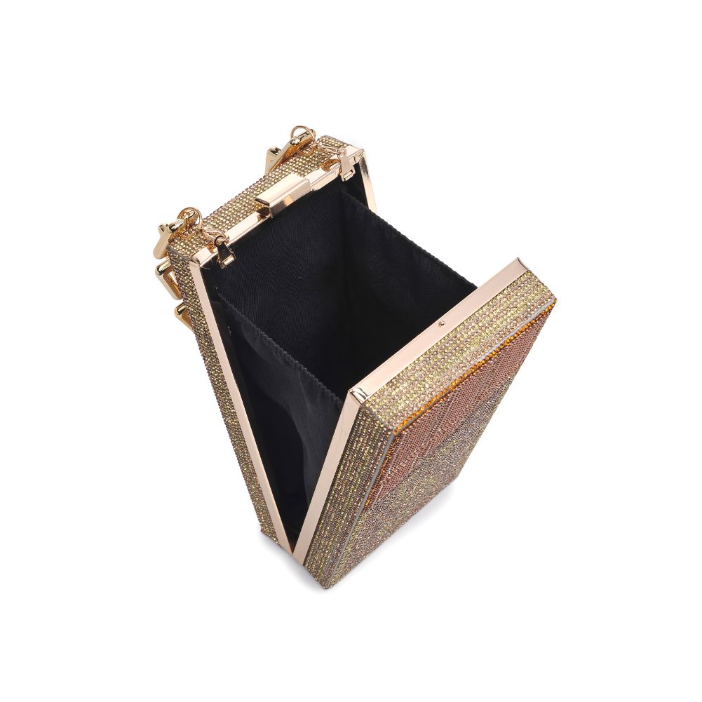 Product Image of Urban Expressions Willie Minaudiere 840611101204 View 8 | Chocolate