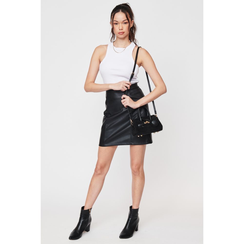 Woman wearing Black Urban Expressions Hyacinth Crossbody 840611102638 View 4 | Black