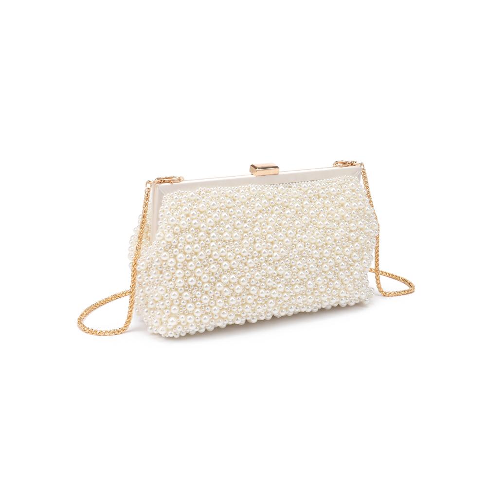 Urban Expressions Samira Evening Bag 840611193629 View 6 | Ivory