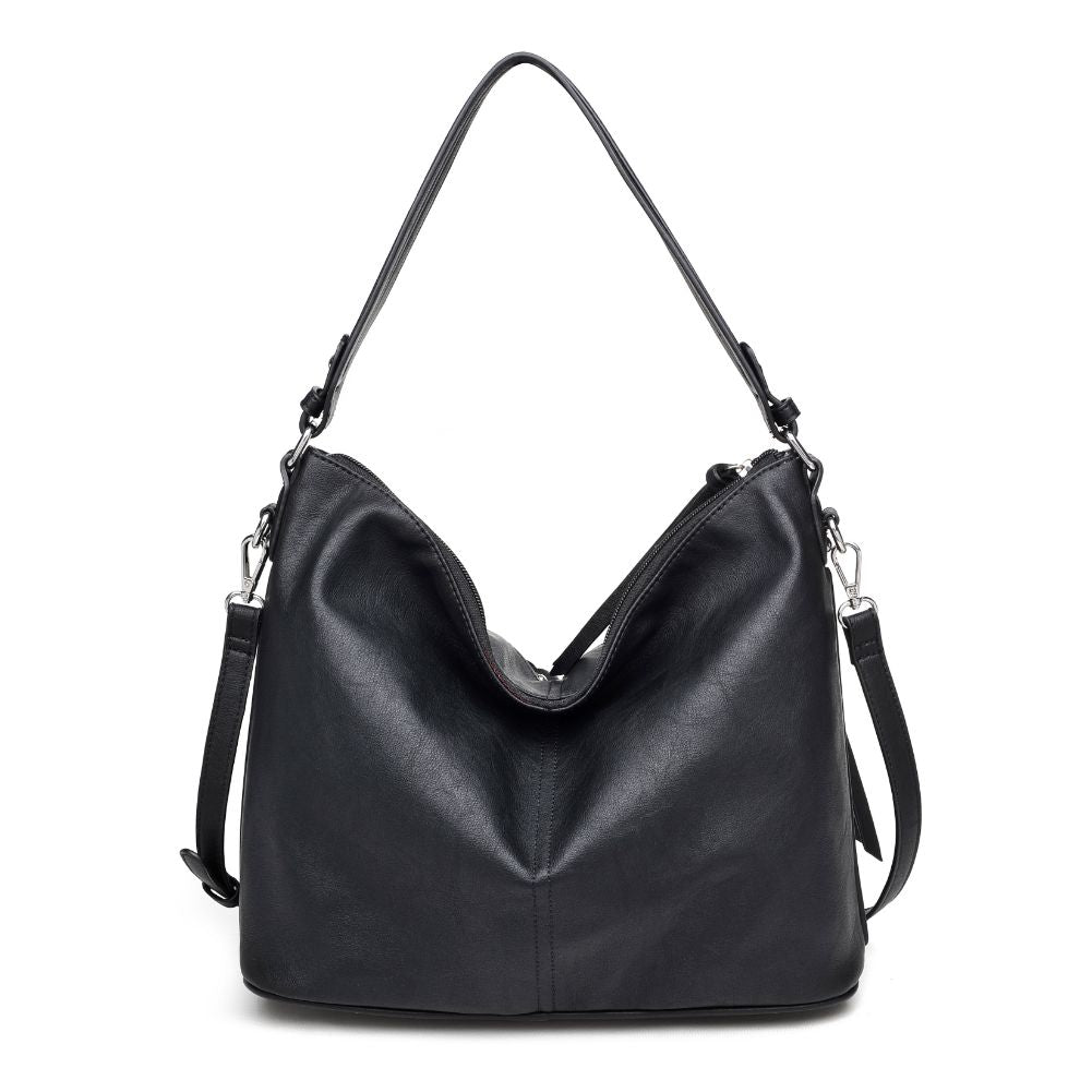 Product Image of Urban Expressions Barbara Hobo 840611164490 View 3 | Black