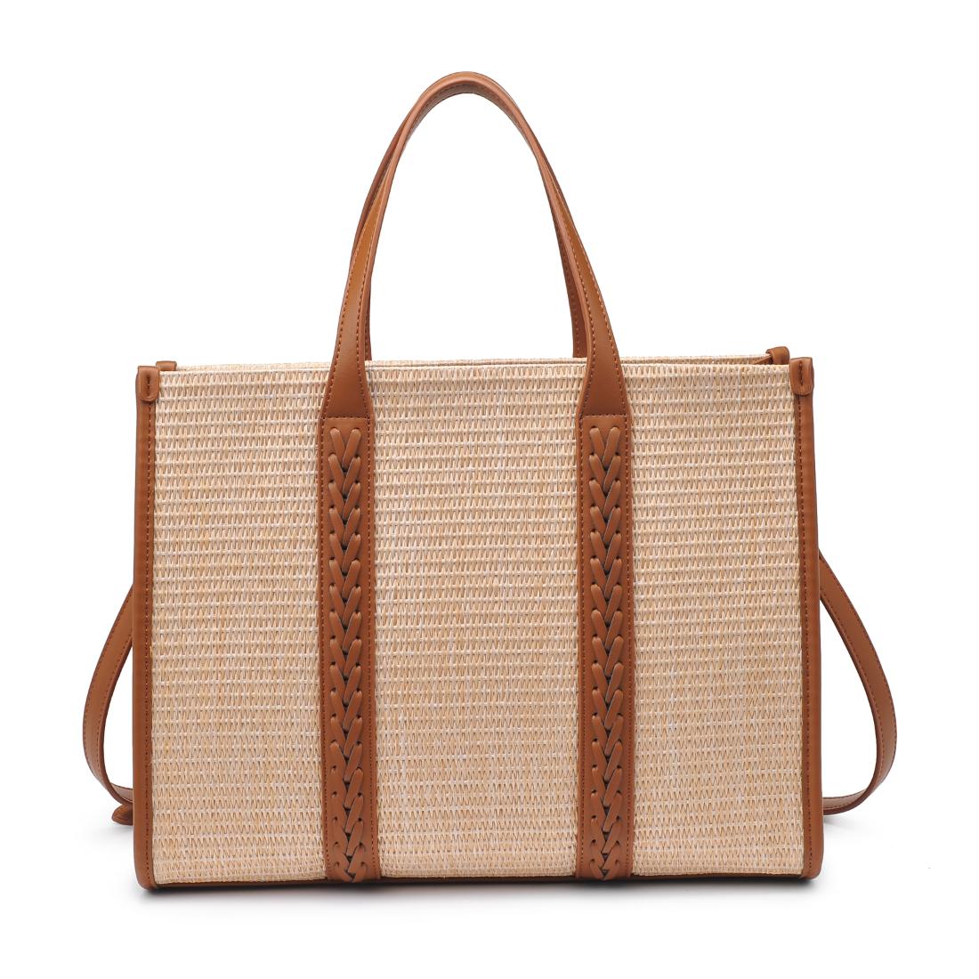 Product Image of Urban Expressions Svetlana Tote 840611196361 View 5 | Tan