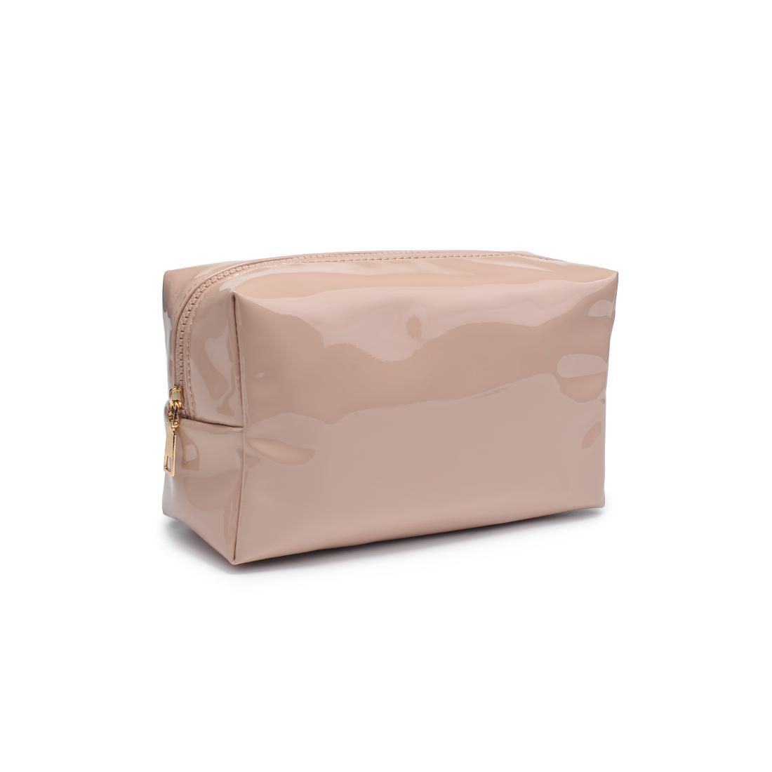 Urban Essentials Patent Pending Cosmetic & Travel Organizer Pouch 840611197306 View 6 | Nude