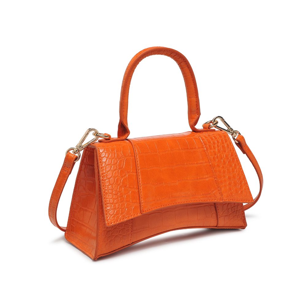 Product Image of Urban Expressions Lucas - Croco Crossbody 818209018418 View 6 | Tangerine