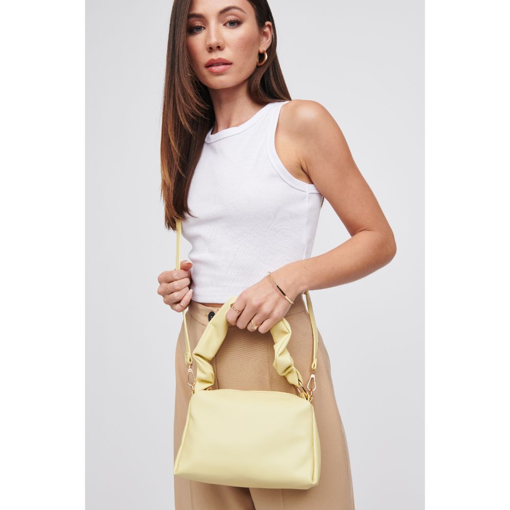 Woman wearing Buttercup Urban Expressions Nadine Crossbody 818209016155 View 2 | Buttercup