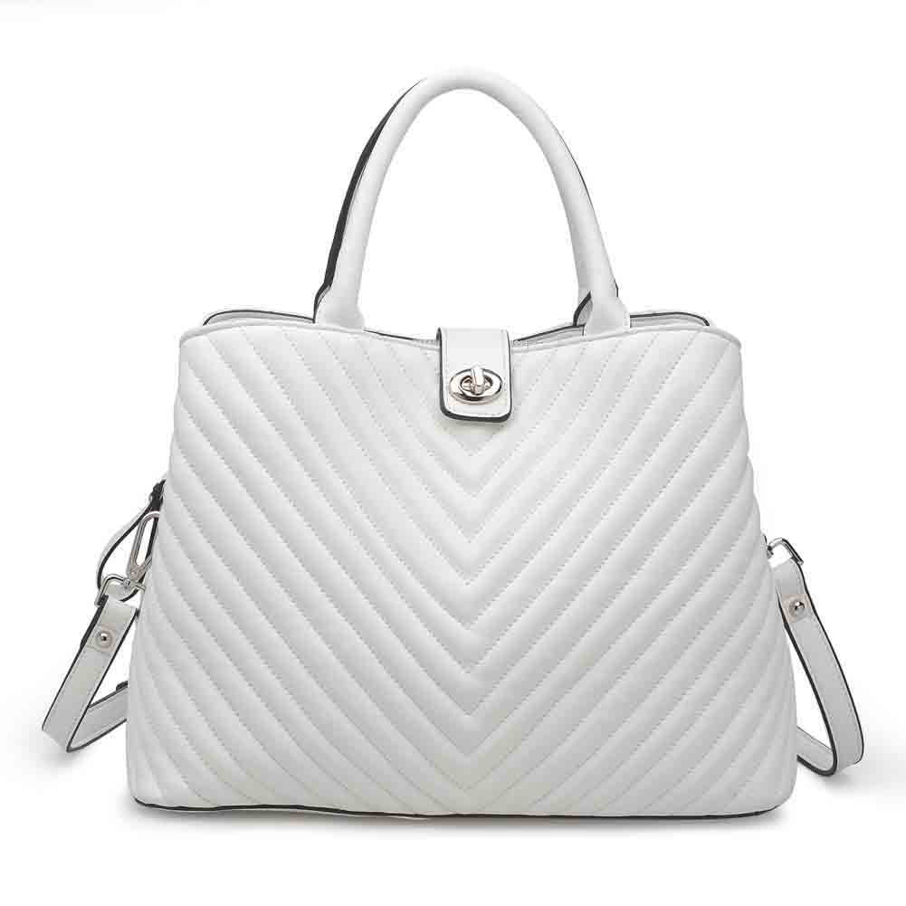 Product Image of Urban Expressions Gazer Satchel NA-840611145611 View 1 | White