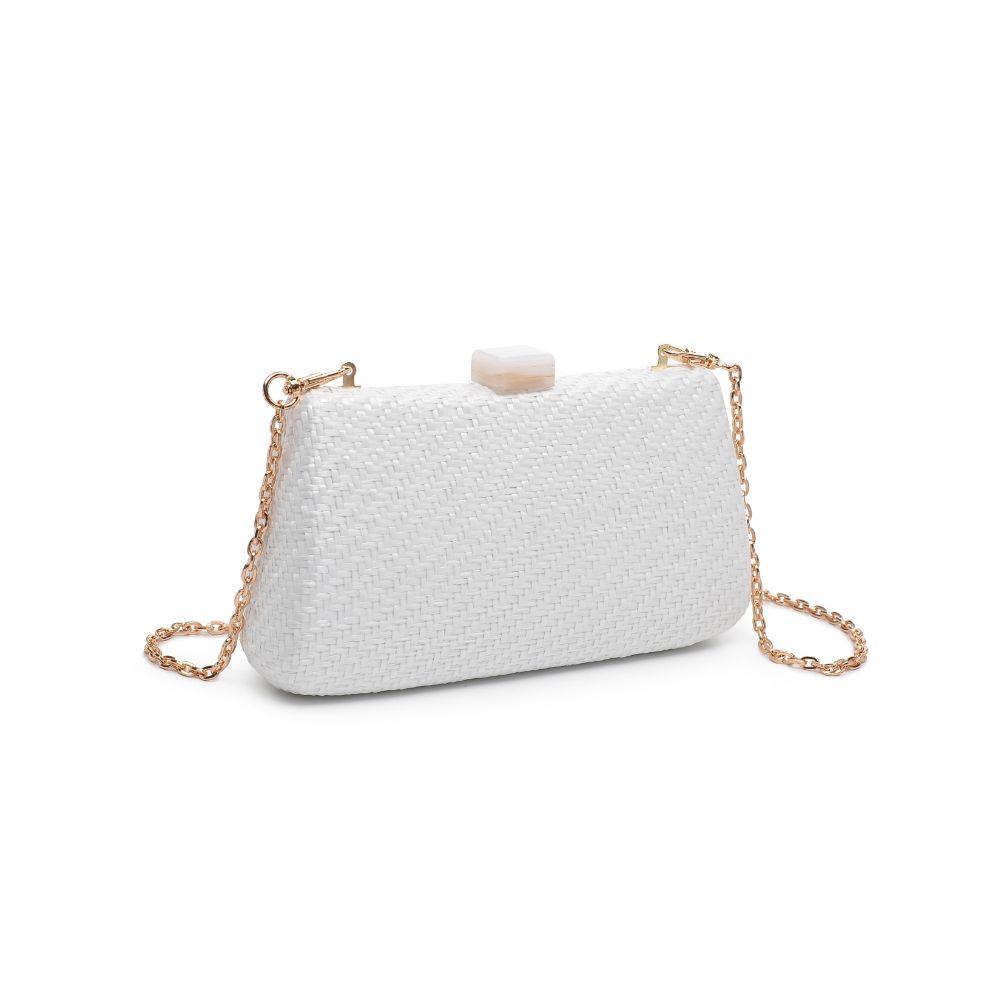 Product Image of Urban Expressions Winona Minaudiere 818209019071 View 6 | White