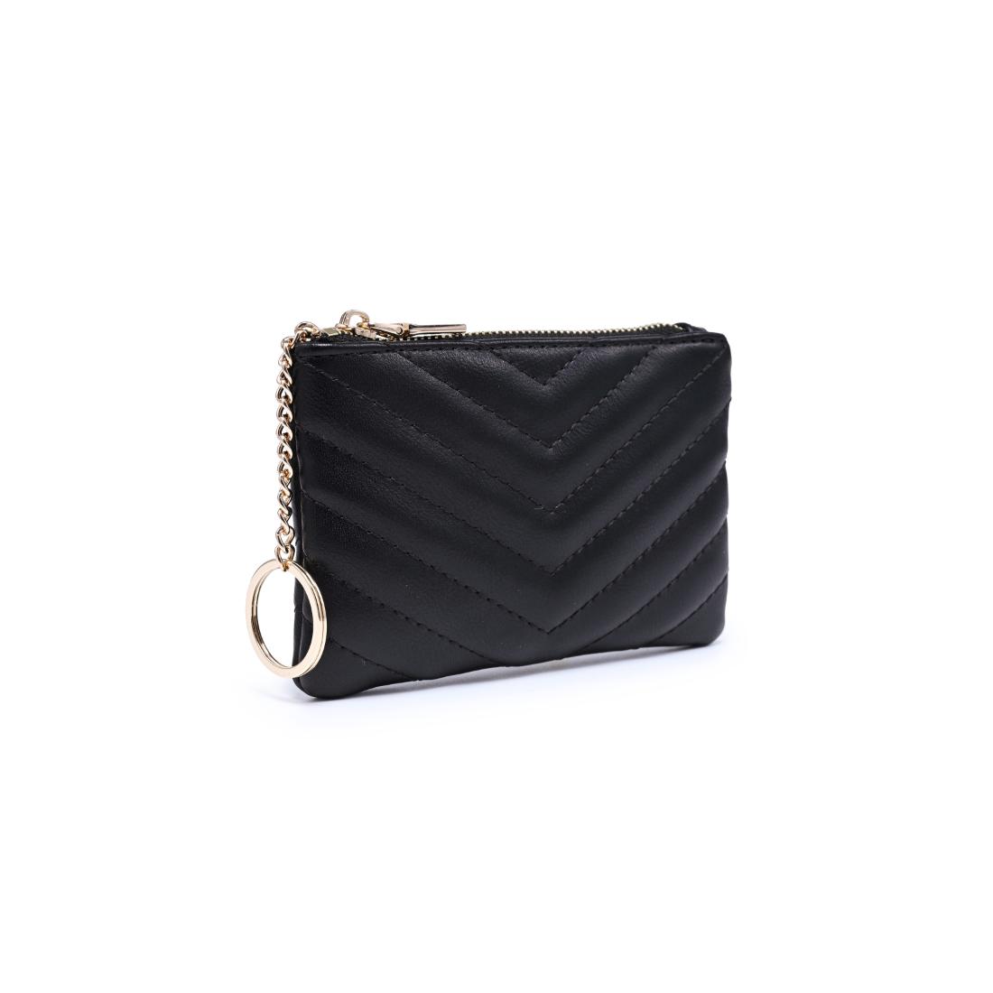 Woman wearing Black Urban Expressions Mackenzie Wallet 840504203817 View 6 | Black