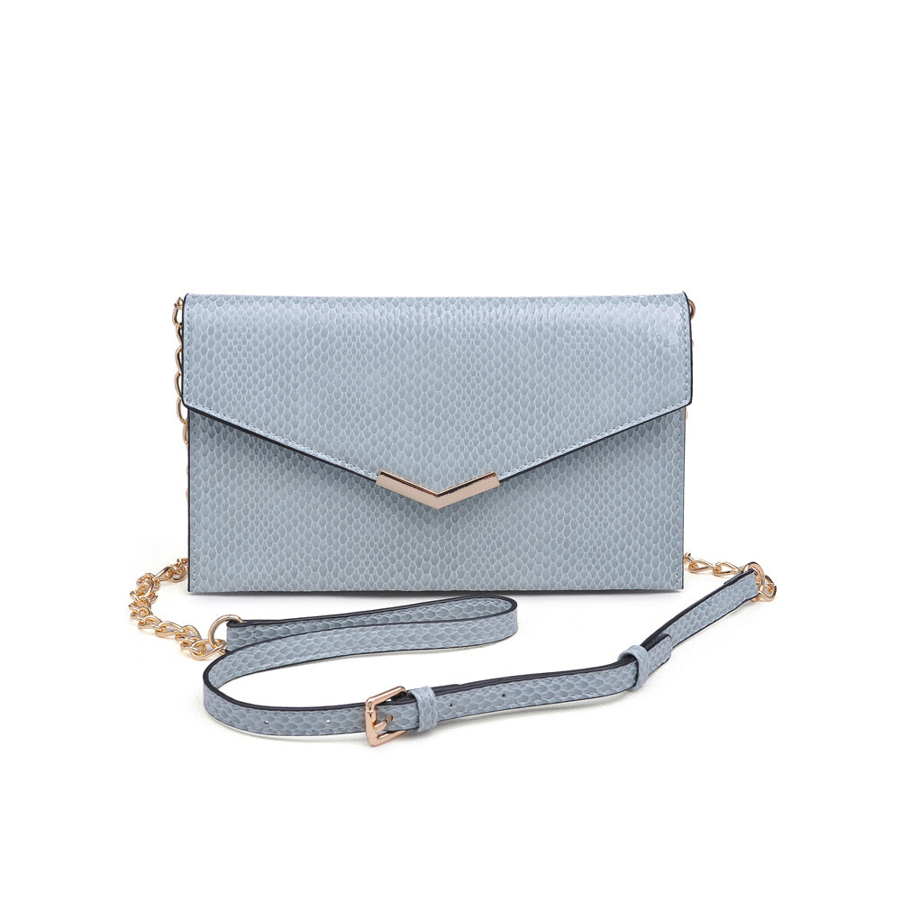 Product Image of Urban Expressions Harlow Snake Crossbody NA-840611159717 View 4 | Blue