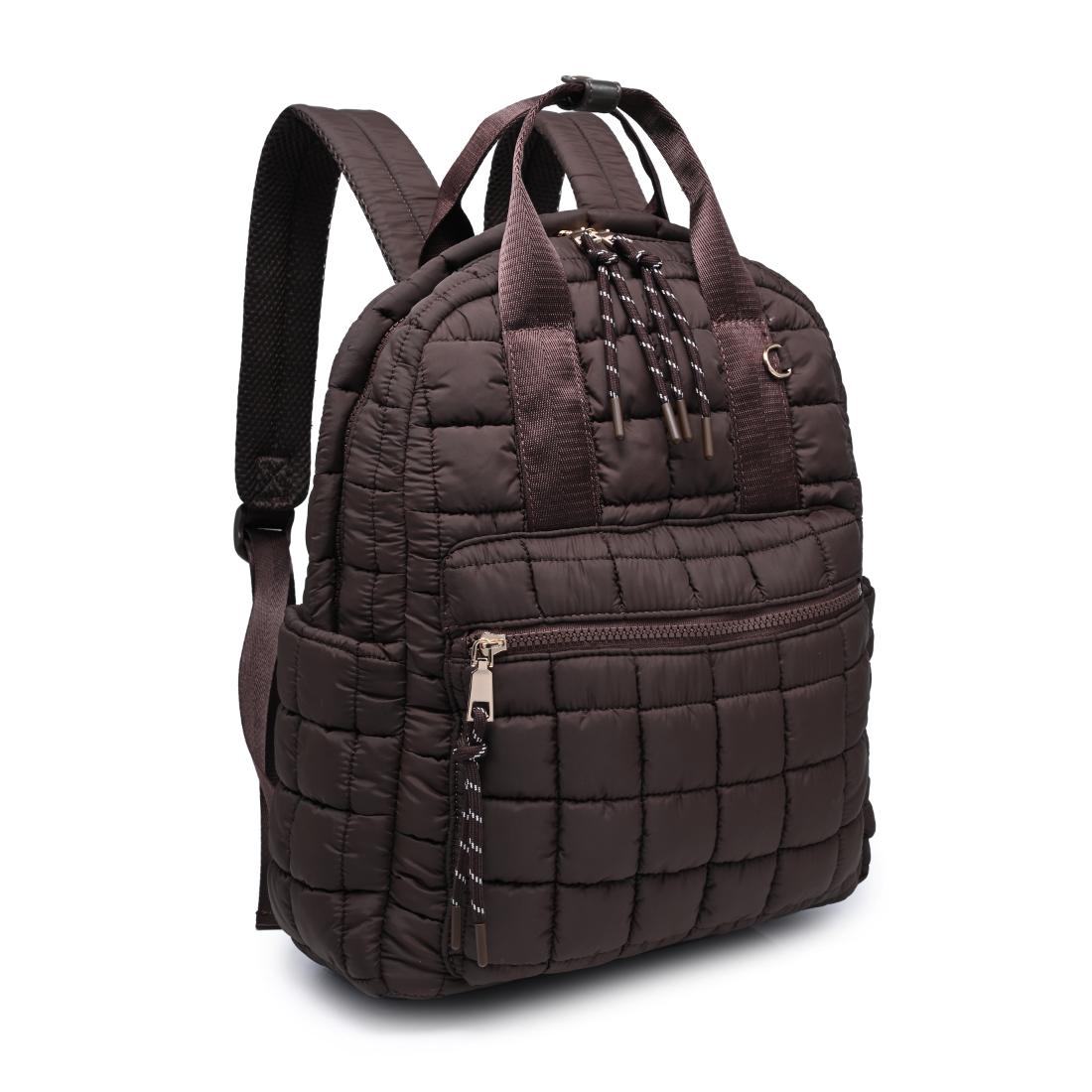Urban Expressions Smith Backpack 840504214585 View 2 | Chocolate