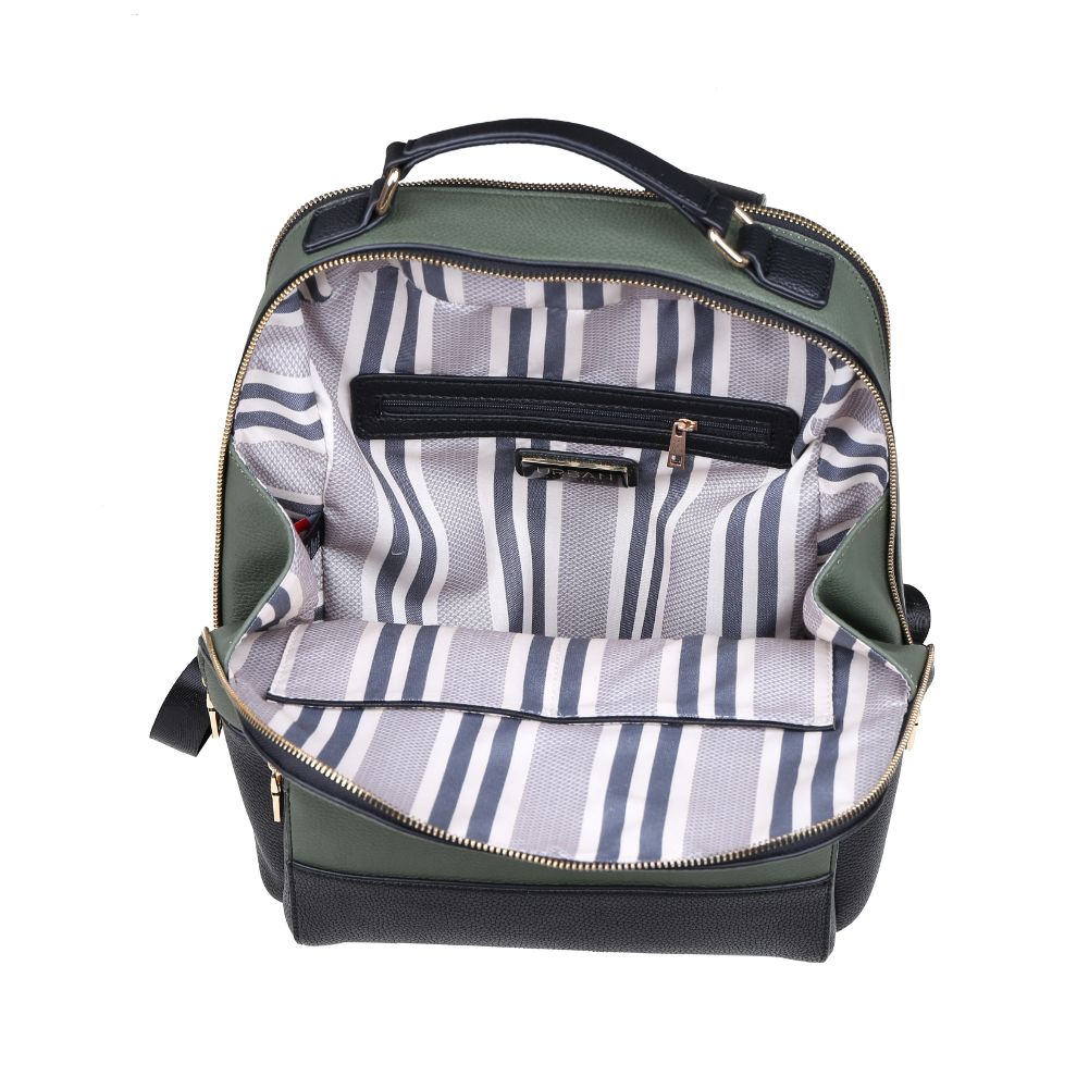 Product Image of Urban Expressions Ellison Backpack NA-840611163608 View 4 | Olive