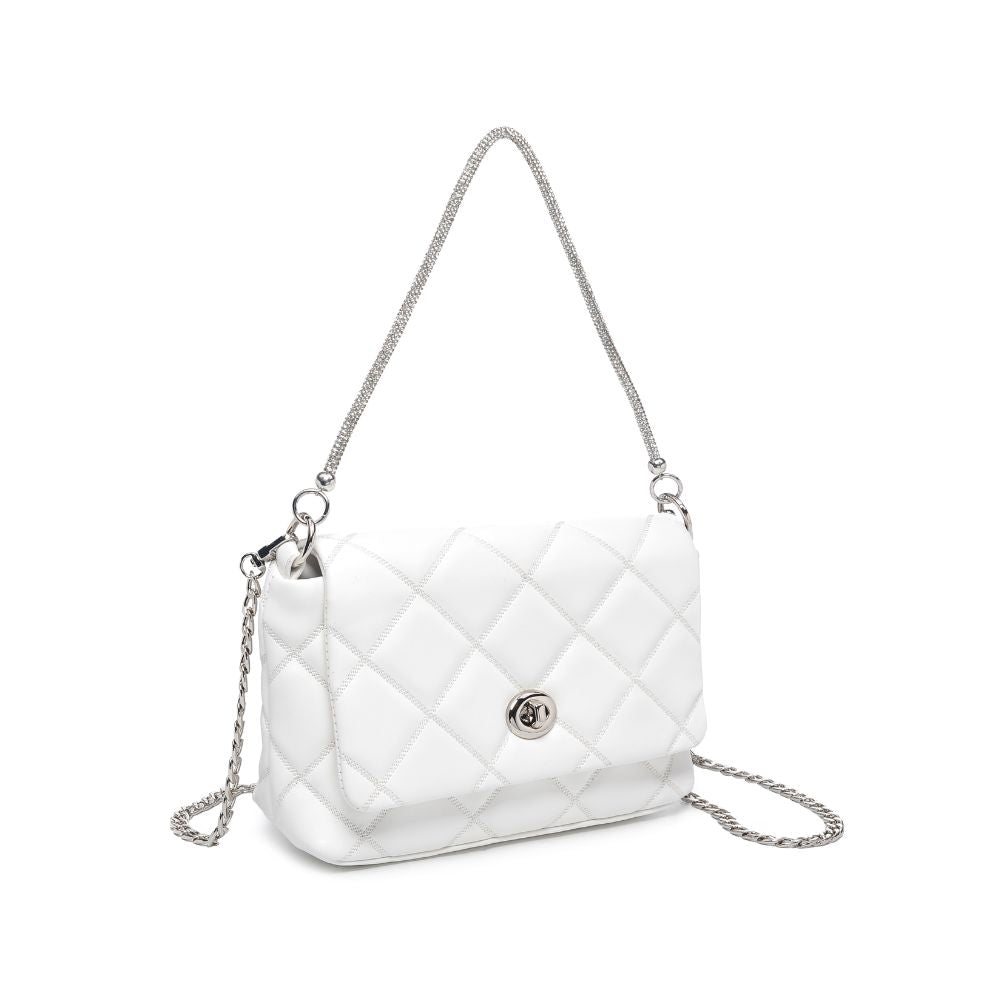 Product Image of Urban Expressions Sierra Crossbody 840611104823 View 6 | White